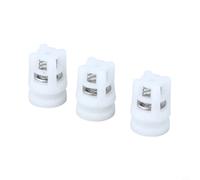 Micpointik 3 pezzi Valvola di non ritorno per idropulitrice ad alta pressione per pompa kit di riparazione in plastica e metallo, ricambio per lavatrice guarnizione testa, bianco/nero 1,2 x 1,4 cm (C)