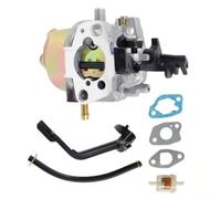 Micpointik Carburatore con valvola a farfalla per Champion 3500W 4000W Generatore Modello 46558 46561 per Honda 2KW-4KW UST Gasline Set di ricambio con guarnizione tubo olio filtro