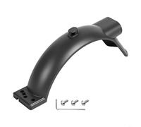 Micpointik Parafango posteriore di ricambio per scooter elettrico Xiaomi, robusta plastica ABS design anti-schegge, resistente alle intemperie e durevole per la guida quotidiana, nero, adatto per