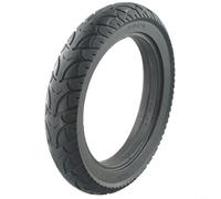 Micpointik Pneumatici solidi 12 1/2 x 2 1/4 (57 - 203) per e-bike e scooter elettrici, 12,5 x 2,125 pollici, in gomma piena, antiforatura, colore nero
