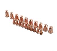 Micpointik Set di accessori per taglio al plasma da 20 pezzi con elettrodi di rame e ugelli KP2844-/KP2844-4 per bruciatore Tomahawk 1000 LC65 50A