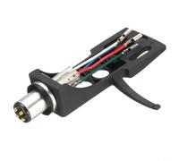 Micpointik Set di cartucce per giradischi con headshell per Audio-Technica AT3600L e AT91, per Pioneer PLX-1000/PL-518/PL-530, robusta struttura in metallo per una riproduzione audio chiara, semplice