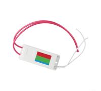 Micpointik Trasformatore al neon 5KV ad alta tensione HB-C04 per tubi luminosi impermeabile per illuminazione interna ed esterna in plastica bianca 110 x 44 x 32,5 mm Alimentatore elettronico