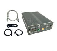 Micpointik USB Radio Connector Adattatore per YAESU FT-817ND FT-857D FT-897D con Chip FTDI 115200 Baud Optoaccoppiatore Isolamento DATA CAT Interfaccia Nero