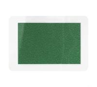 Micpointik Visualizzatore di campo magnetico per la visualizzazione di campi invisibili per l'educazione e la ricerca, foglio flessibile verde scuro 25 x 50 mm o 50 x 75 mm, 1 pezzo rilevatore di