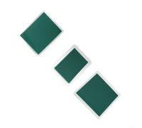 Micpointik Visualizzatore di campo magnetico per la visualizzazione visiva di campi invisibili per l'educazione e la ricerca, misuratore flessibile verde scuro 75 x 100 mm, 1 rilevatore magnetico (60