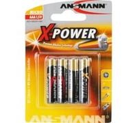 Micro / AAA / LR03 Batteria monouso Mini Stilo AAA Alcalino Batteria monouso, Mini Stilo AAA, Alcalino, 1,5 V, 4 pz, Nero