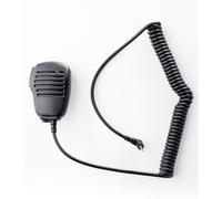Micro-altoparlante per Dynascan F-15 Microfono ad altoparlante con jack da 2,5 mm e PTT con clip da bavero per Dynascan F-15