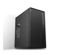 Micro-ATX Custodia PC Mini Tower SPCC 0,8mm senza ventola Custodia compatta MATX/Mini-ITX per casa/ufficio raffreddabile Supporto HDD/SSD PC case