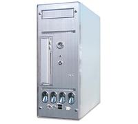 Micro ATX Desktop, Tower.300W Psu. Q-Tec El-Micro. Decorato Blu Led. Beige CS102