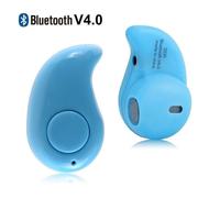 MICRO AURICOLARE S530 BLUETOOTH MICROFONO CUFFIE MONO MINI PICCOLO AZZURRO