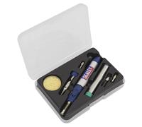Micro Butano Torcia Kit 7pc - Sealey AK2953 Nuovo
