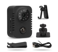 Micro Camera Investigativa HD 1080P con Sensore PIR di Movimento e Visione Notturna Automatica - Mini Videocamera Portatile Batteria 1200mAh - Spy Cam Grandangolare 120 Gradi (SentinelView Pro)
