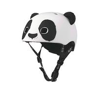 Micro Casco per bambini | L'originale | Panda 3D | Casco da bicicletta e scooter per bambini (taglia S: 48-53 cm)