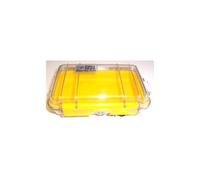 Micro Case 1040 Trasparente/Giallo, Peli, 1040 Trasparente/Giallo