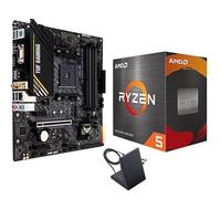 Micro Center AMD Ryzen 5 5500 - Processore desktop con scheda madre ASUS TUF Gaming A520M-PLUS (WiFi) AM4 microATX (supporto M.2, Wi-Fi 802.11ac, DisplayPort, HDMI)