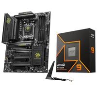 Micro Center AMD Ryzen 9 9900X CPU Processore con MSI MAG X870 Tomahawk WiFi Gaming Scheda madre (AM5, DDR5, PCIe 5.0, M.2 Gen5, USB 40Gbps, Wi-Fi 7, Bluetooth 5.4, 5Gbps LAN, ATX)