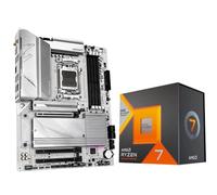 Micro Center - Processore CPU AMD Ryzen 7 7800X3D con scheda madre GIGABYTE B650 AORUS Elite AX ICE (AM5, ATX, DDR5, Triple M.2, USB 3.2 Gen2X2 Type-C, WiFi 6E)