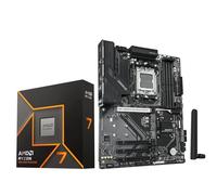 MICRO CENTER Processore CPU AMD Ryzen 7 9700X con scheda madre GIGABYTE B850 Gaming WiFi (ATX, DDR5, 3X M.2, PCIe 5.0, USB-C, WIFI6)