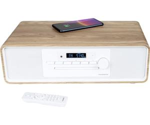 Micro-chaîne Bluetooth - THOMSON - Blanche et Noire - Radio FM/CD/MP3/USB, 60W, Égaliseur