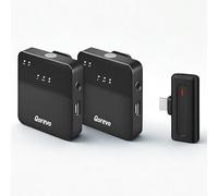 Micro cravatta senza fili di alta qualità del suono - Micro-cravatta per smartphone USB-C, microfono con modalità di riduzione del rumore per la creazione di contenuti, portata 30 m - Mini microfono