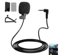 Micro Cravatta Wired Micro Autoradio Auto con JVC Kenwood Sony Alpine per Unità Principale Veicolo Auto Bluetooth Attivato Radio Stereo GPS DVD, Plug and Play