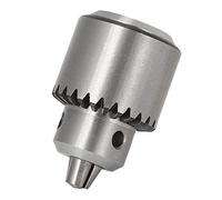 Micro Drill Drill Chuck, Chuck in Ottone in Acciaio Al Carbonio con Gamma di Bloccaggio 0,3-4 Mm, Albero 1/8 Pollici per Torni, Trapani Elettrici, Fresatrici, Macchine per Fresature