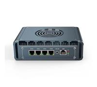 Micro Firewall Appliance, VPN, Router PC, Intel i3 300ES, 4X 2.5GbE I226-V, DDR5 1* M.2,4xUSB2.0, mini computer per computer compatibile WiFi dual-band per attività industriali, senza RAM