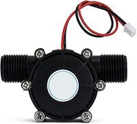 Micro generatore idroelettrico da 12 V CC, generatore di corrente a turbina ad acqua per una conversione efficiente dell'energia del flusso d'acqua, ideale per uso domestico ed esterno.
