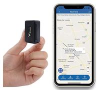 Micro Gps Tracker Spia Magnete Realtime Localizzatore GPS in Tempo Reale Satellitare Tracciatore di Posizione Portatile Batteria da 1500mAh, Geo-fence Alarm App Gratuita per Auto Moto Bambini