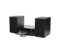 AIWA MSBTU-550 Mini Sistema Hi-Fi Stereo 50W RMS con Bluetooth 5.0, CD/MP3, USB (riproduzione e ricarica), Radio FM-PLL, AUX RCA/3,5 mm, Hyperbass, DSP Colore nero