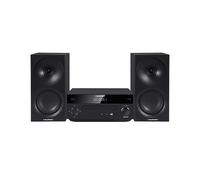 Blaupunkt MS30.02BT micro impianto stereo Bluetooth HDMI ARC | Ottico USB AUX Radio FM CD 150 W RMS Sveglia telecomando altoparlante basso Reflex (nero)