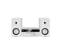 Blaupunkt MS30.02BT micro impianto stereo Bluetooth HDMI ARC | Ottico USB AUX Radio FM CD 150 W RMS Sveglia telecomando altoparlante basso Reflex (bianco)