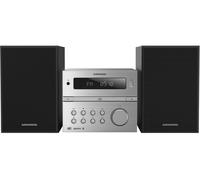 GRUNDIG CMS 4200 BT DAB+, Micro HiFi System, argento/nero, GHF1070