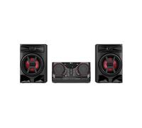 LG CK43N XBOOM, sistema audio 300 W, Bluetooth, USB, ingresso Aux, sincronizzazione TV, controllo delle feste, equalizzatore, lettore MP3, audio potente per casa e feste, nero