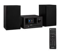 Mini HiFi System - MEDION - Radio Internet DAB/FM - Lettore CD - 2x150W - Nero