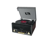 Muse MT-112 W Microsistema CD con giradischi nero
