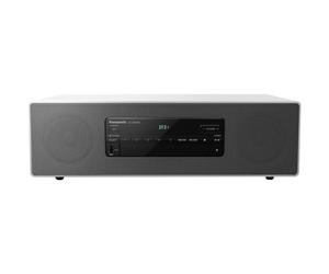 Micro Hi-Fi Panasonic SC-DM502 40W RMS Bluetooth CD DAB+ FM Bianco