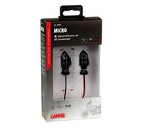 MICRO INDICATORI DI DIREZIONE A LED 12V MARCA LAMPA COD.90475