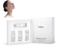 Micro infusione siero antietà, 3 bottiglie di siero + 1 rullo massaggiante, acido ialuronico nutre la pelle, levigante rughe, per tutti i tipi di pelle