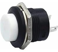 Micro interruttore 10 0pcs R13-507 SPST NO Interruttore a puscio rossi bianco giallo verde blu rotondo AC 6A/125V 3A/250V 6 colori(One Size)