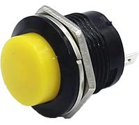 Micro interruttore 10 0pcs R13-507 SPST NO Interruttore a puscio rossi bianco giallo verde blu rotondo AC 6A/125V 3A/250V 6 colori(10)