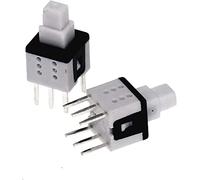 Micro interruttore 1000pcs 5,8 *, mm Push di bloccaggio autoctonibile alimentazione tattile 2 3 Switch del pulsante 6 Pin,8x5(18)