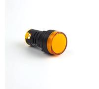 Micro interruttore 1pcs 12V 24V 220V 380V 22mm Montaggio a pannello Indicatore di alimentazione a LED luminoso segnalazione Interruttore Lampada(Yellow,48v)