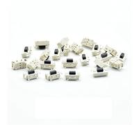 Micro interruttore 50pcs Bianco Nero tattile Touch 3 * 6 .5 3x6x3. SMD for MP3 MP4 Tablet PC Pulsante Auricolare Bluetooth Telecomando
