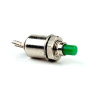 Micro interruttore a pulsante auto-reset/momentaneo da 10 pezzi 5 mm DS-402 0,5 A Rosso Verde Nero(10pcs red)