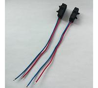 Micro Interruttore della Serratura del Lato Destro Lato Sinistro for Audi Octavia Fabia Superb Passat B5 Bora Golf 4 MK4. Sensore della Porta (Color : L And R)