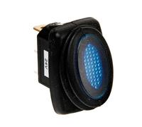 LD56 Micro Interruttore Impermeabile Con Spia A Led - 12/24V - Blu