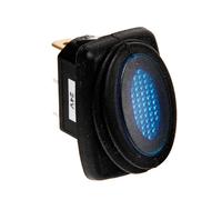 LD56 Micro Interruttore Impermeabile Con Spia A Led - 12/24V - Blu