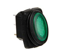 Lampa 45536 Micro Interruttore con LED, Verde